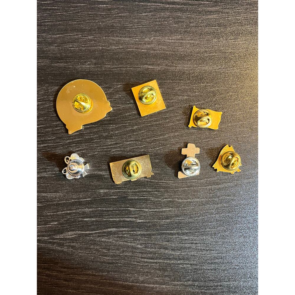Vintage Enamel Pin Lot Amway Butterfly SunBank 9/11 Foundation Travel, 7 Pins - Picture 3 of 6